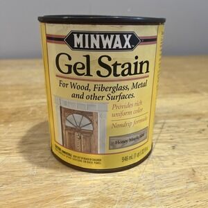 Minwax Gel Stain Honey Maple For Wood, Metal, Fiberglass 32fl oz, 1 QT